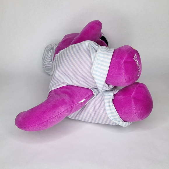 Barney Train Conductor Plush Dinosaur - Picture 6 of 7